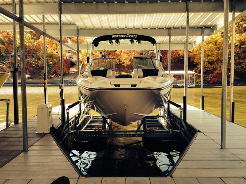 Photo of a PolyLift on a Lift