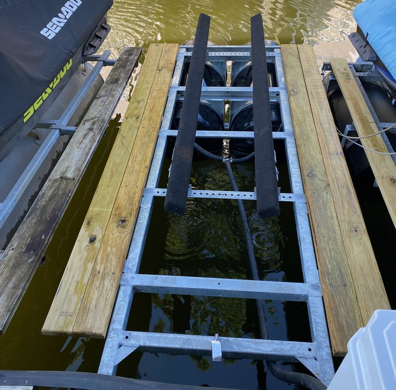Aerial photo of a PolyLift