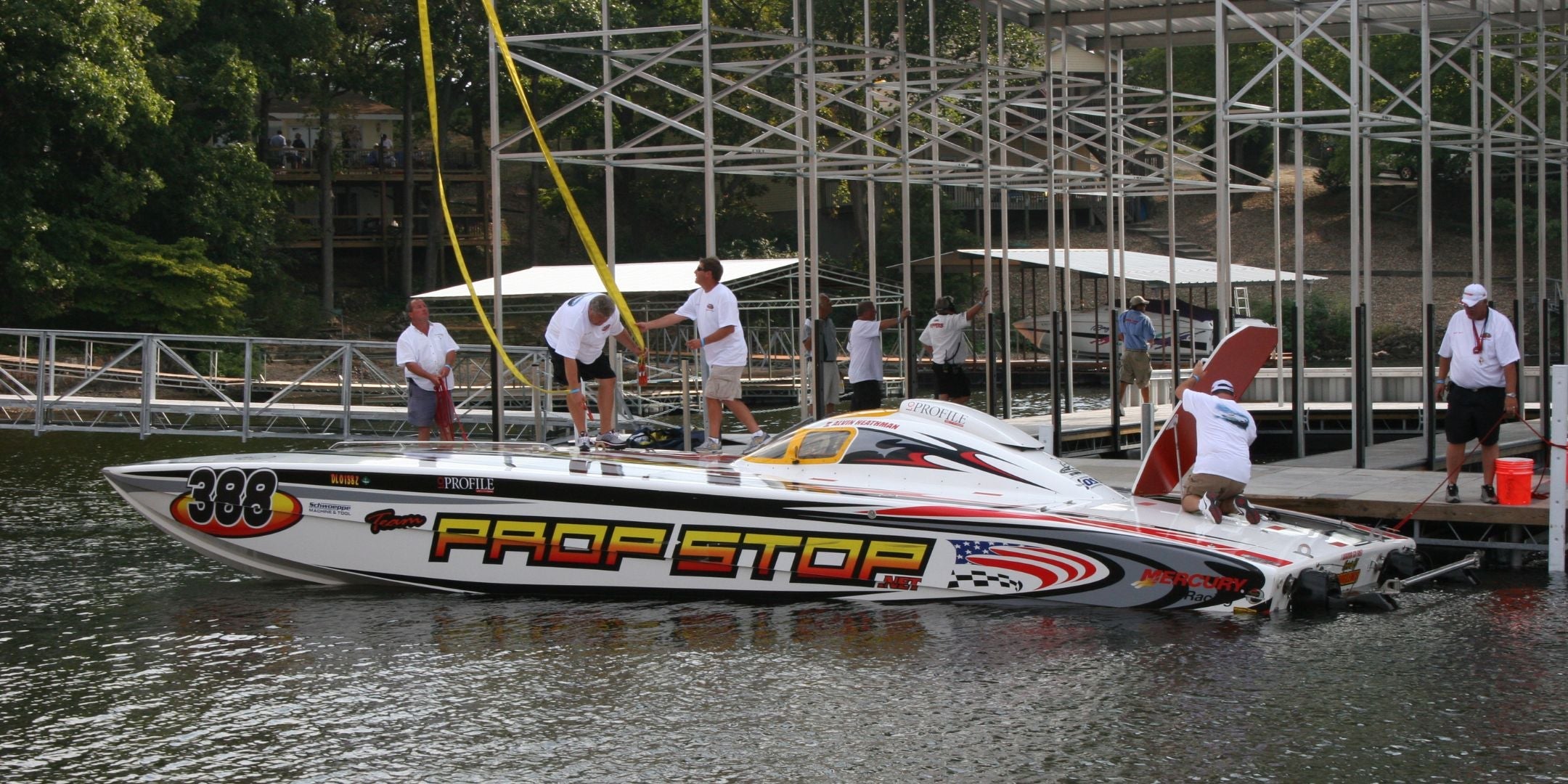 Prop Stop Boat