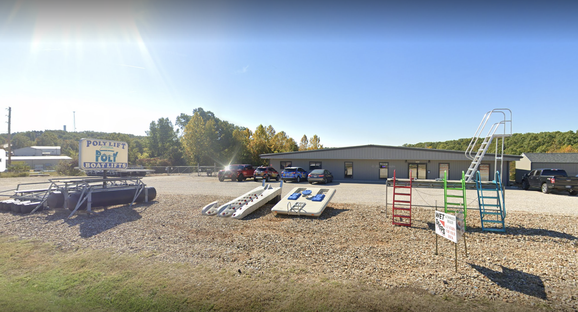 Exterior shot of the PolyLift Main Office