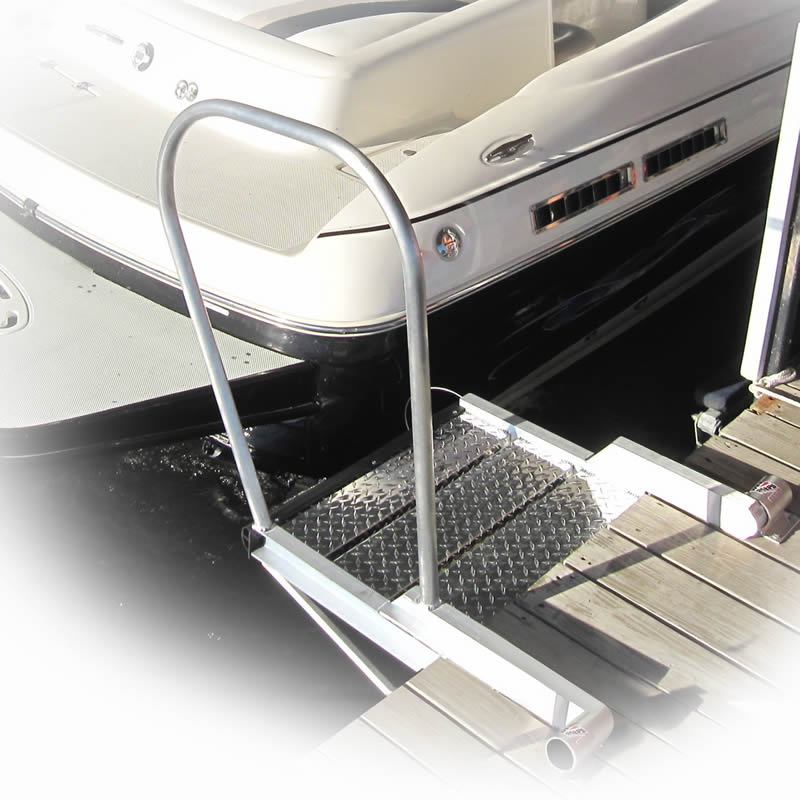 Ladder Extension for boarding a boat