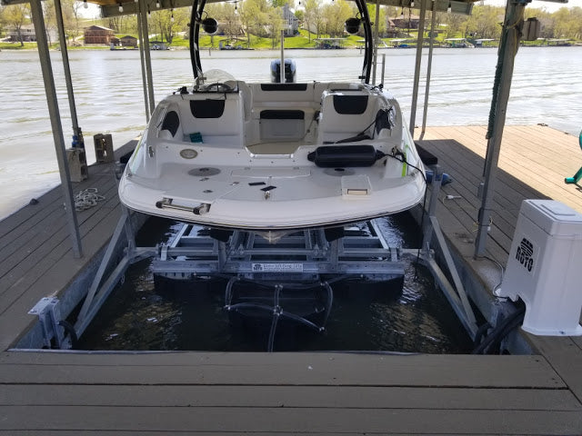 What Is the Best Boat Lift for Tritoons?
