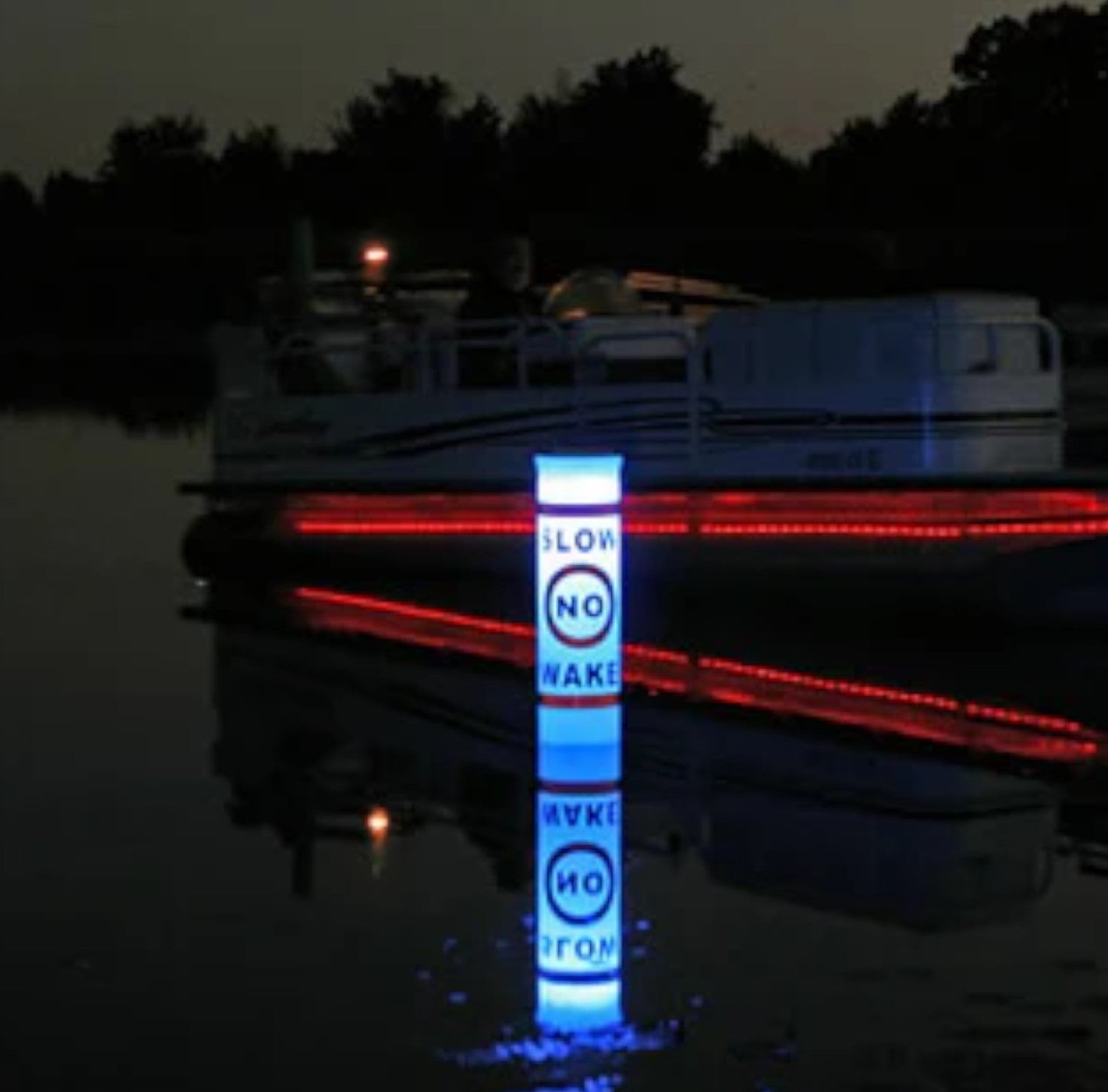 Self Illuminating Buoy